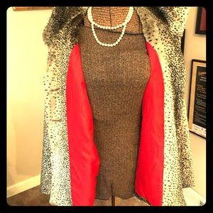 UbU Faux Cheetah Print Fur Jacket
